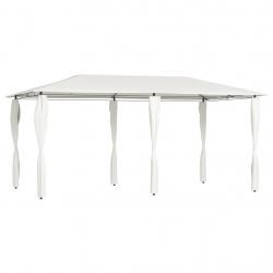 Belvédère avec revêtement de poteaux 2,98x5,3x2,59 m 160 g/m² alsavelo