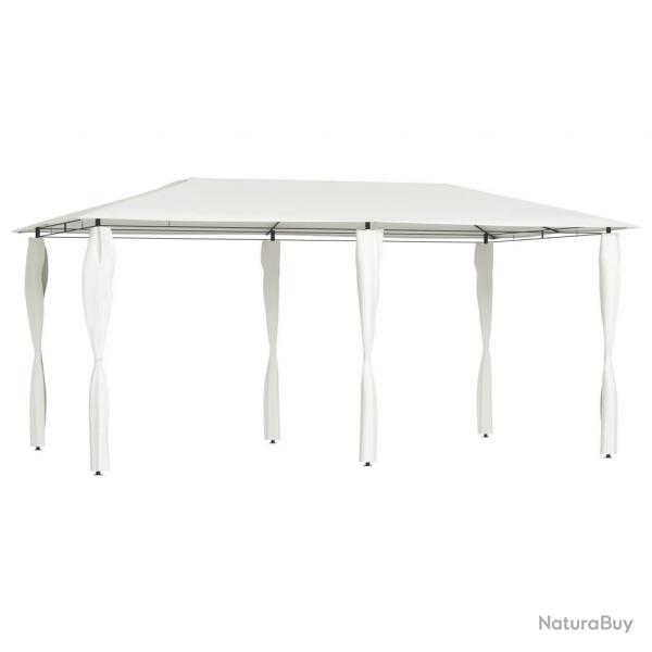 Belvdre avec revtement de poteaux 2,98x5,3x2,59 m 160 g/m alsavelo