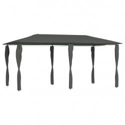 Belvédère avec revêtement de poteaux 2,98x5,3x2,59 m 160 g/m² alsavelo