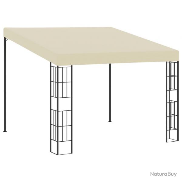 Belvdre mural 3x3 m Crme Tissu alsavelo