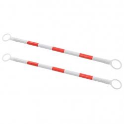 Barre rétractable pour cônes 2 pcs Plastique 116-197 cm alsavelo