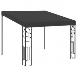 Belvédère à montage mural 3x3x2,5 m Anthracite alsavelo