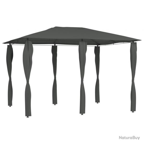 Belvdre  revtement de poteaux 3x4x2,6 m Anthracite 160 g/m alsavelo