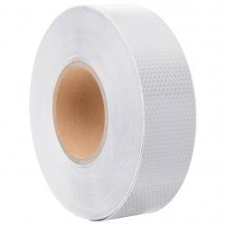 Bande réfléchissante Blanc 5 cmx50 m PVC alsavelo