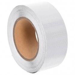 Bande réfléchissante Blanc 5 cmx20 m PVC alsavelo