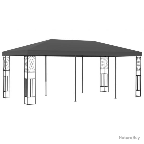 Belvdre 3x6 m Anthracite Tissu alsavelo