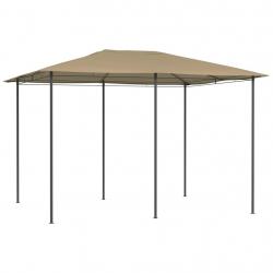 Belvédère 3x4x2,6 m Taupe 160 g/m² alsavelo