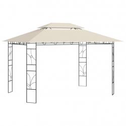 Belvédère 4x3x2,7 m Crème 160 g/m² alsavelo