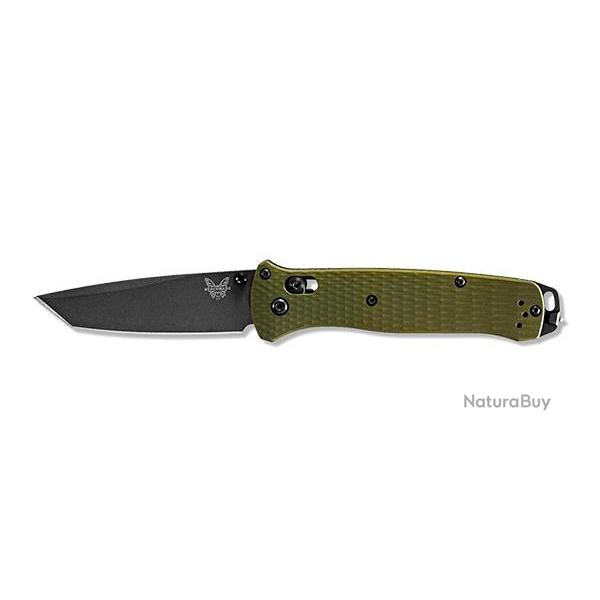 Couteau pliant Benchmade Bailout lame Grise Lisse