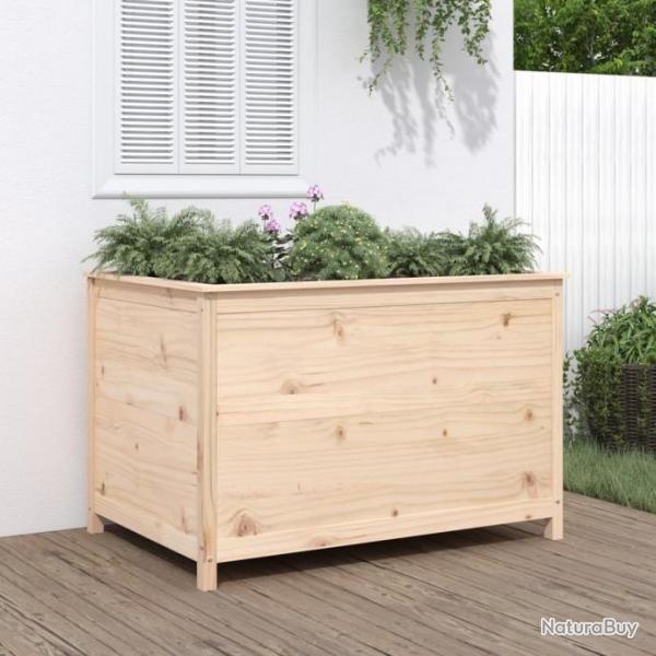 Lit surlev de jardin 119,5x82,5x78 cm bois de pin massif