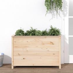 Lit surélevé de jardin 119,5x40x78 cm bois de pin massif alsavelo