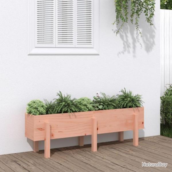 Lit surlev de jardin 121x30x38 cm bois douglas massif