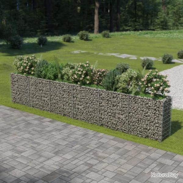 Lit surlev  gabion Acier galvanis 540x50x100 cm