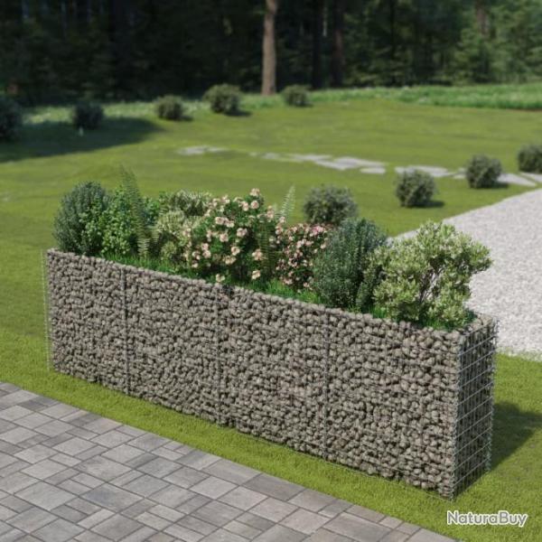 Lit surlev  gabion Acier galvanis 360x50x100 cm