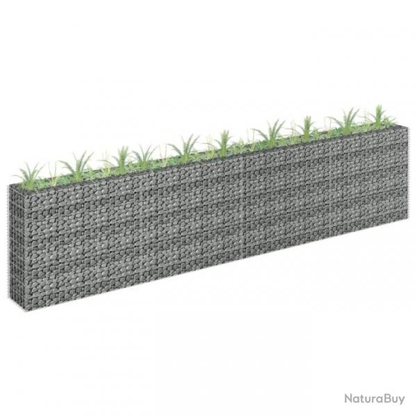 Lit surlev  gabion Acier galvanis 360x30x90 cm