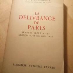 La délivrance de Paris. Livre ancien