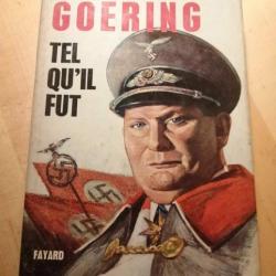 Goering tel qu'il fut- livre seconde guerre mondiale