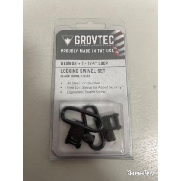 !! NEUF !! GROVTEC GRENADIRES AVANT ARRIRE DTACHABLE GTSW02