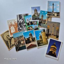 Lot de 12 anciennes cartes postales de Boulogne sur mer, la cathédrale, les costumes traditionnels