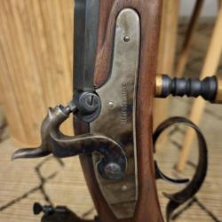 Fusil Pedersoli Mortimer Whitworth à percussion cal. .45