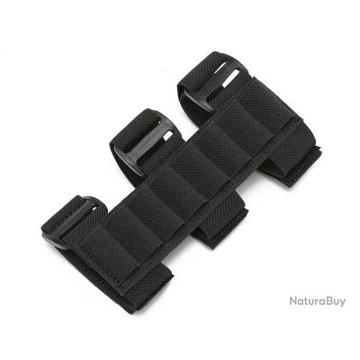 Cartouchière porte cartouche calibre 12 pour crosse de fusil