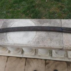 fourreau bon etat de sabre de marine 1833 dit "cuillere a pot"