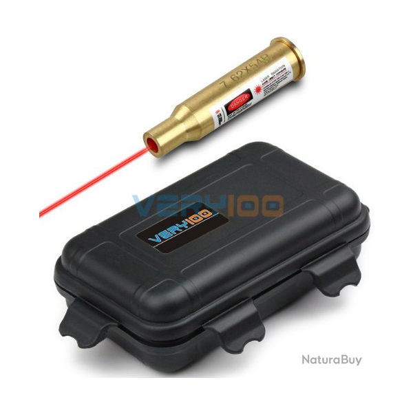 BALLE LASER DE RGLAGE CAL 7.62 x 54R + COFFRET TANCHE DE RANGEMENT