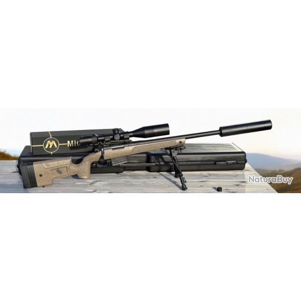 OCCASION - PACK BERGARA B14 HMR Cal. 308 Win. + Rducteur de son + Lunette + Bipied