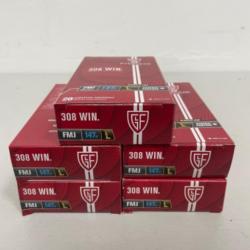 !! NEUF !! MUNITION FIOCCHI CALIBRE 308WIN FMJ 147gr PAR 100