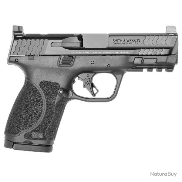 S&W - PISTOLET M&P9 COMPACT M2.0 OR NO THUMB SAFETY 9X19 4"