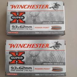 Balles 9,3x62 winchester neuves