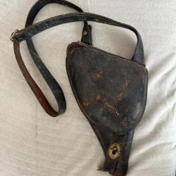 Étuis revolver 1873 original avec sangle nominatif colonnel artillerie