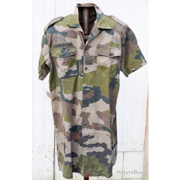 ARMEE FRANCAISE chemisette grande taille et rallonge 45 46 CAMO carrure 56 cm  LBV25VET041