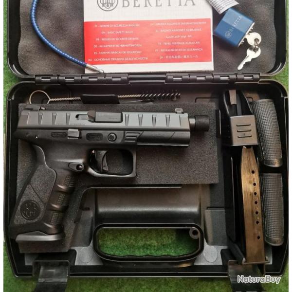 Pistolet semi-automatique BERETTA APX - Calibre 9x19 - Mallette et 2 chargeurs (Occasion trs bon t