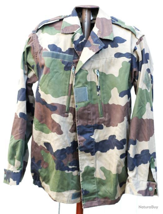 Veste De Combat Militaire Française Modèle F2 - Taille L/100L (Neuf)