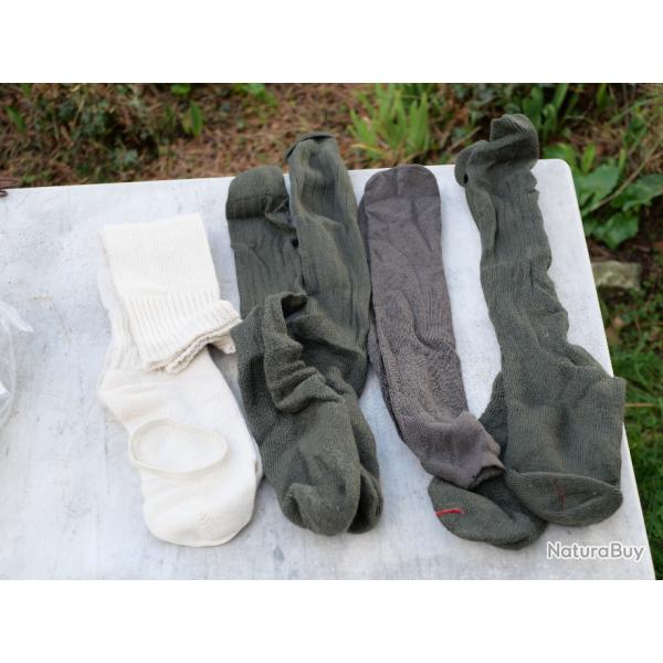 ARMEE FRANCAISE lot de 4 paires de chaussettes d'occasion LBV25VET015