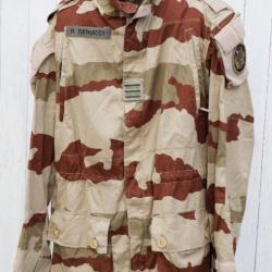 ARMEE Veste combat T4 CAMO chevron RIP STOP BAR sable zone chaude anti moustiques LBV25VET048