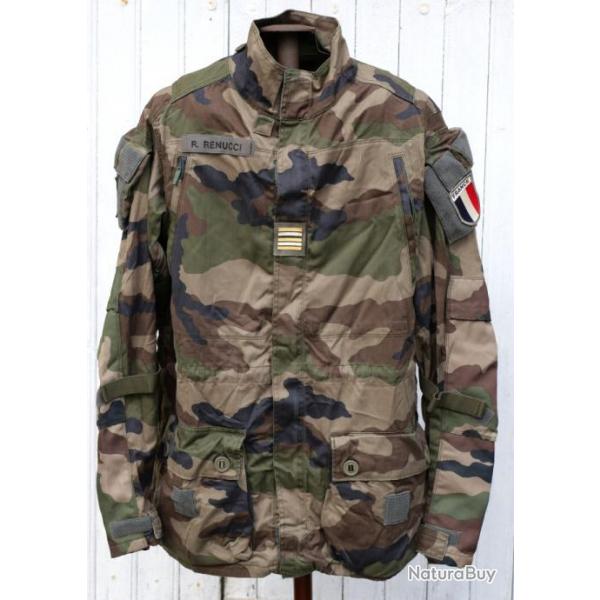 ARMEE FRANCAISE Veste de combat T4 NG CAMO CHEVRON t 3C anti moustiques 105/112L LBV25VET053