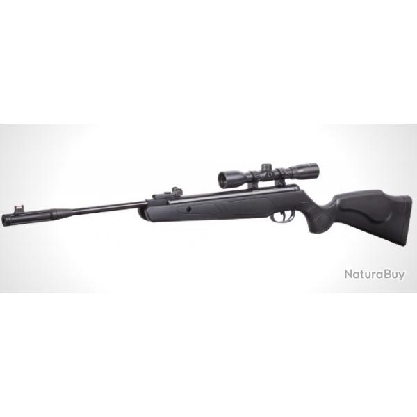 Pack carabine  plombs CROSMAN remington express hunter nitro piston cal.4.5 19.9J + lunette 4x32