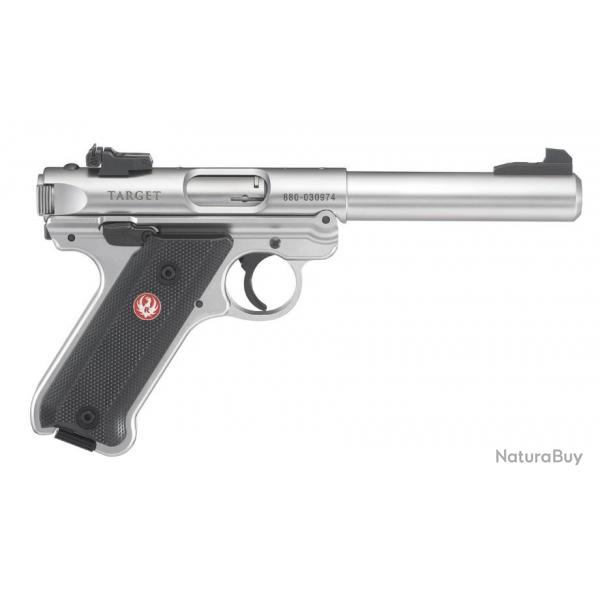 Pistolet Ruger Mark IV Inox Target Cal.22LR 5.1/2" Promo!