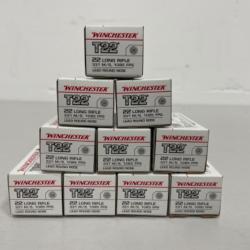 !! NEUF !! CARTOUCHE WINCHESTER T22 CALIBRE 22lr 40gr par 500