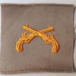 USA authentique collar patch Military Police Corps SAND COLOR 1940/60 pour collection Ne pas porter