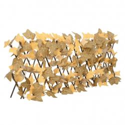  Treillis de feuille d'érable artificiel extensible 180x30 cm alsavelo