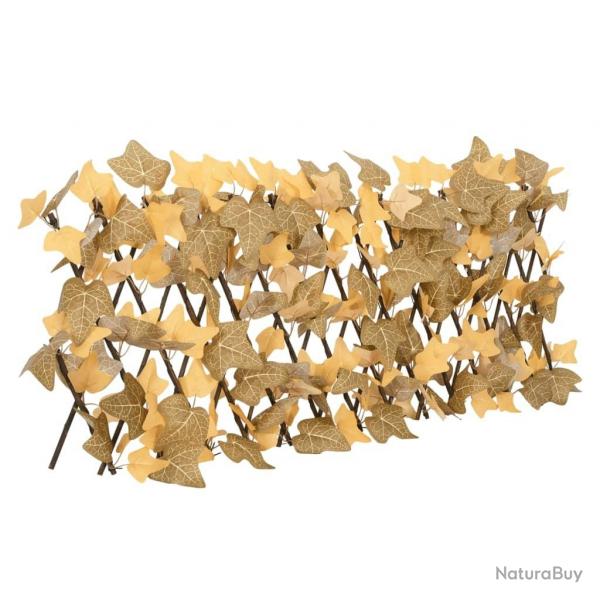 Treillis de feuille d'rable artificiel extensible 180x30 cm alsavelo