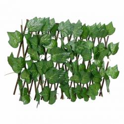 Treillis de feuille de vigne artificiel extensible 180x20 cm alsavelo