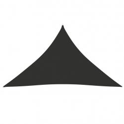 Voile de parasol tissu oxford triangulaire 5x5x6 m alsavelo