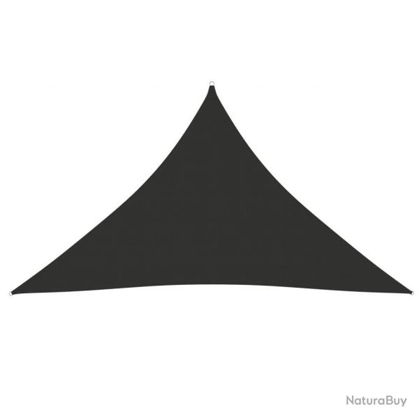 Voile de parasol tissu oxford triangulaire 5x5x6 m alsavelo