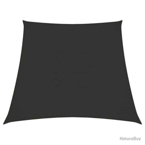 Voile de parasol Tissu Oxford trapze 2/4x3 m Anthracite alsavelo