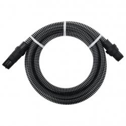 Tuyau d'aspiration avec raccords en PVC noir 1" 10 m PVC alsavelo