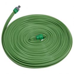 Tuyau d'arrosage à 3 tubes vert 22,5 m PVC alsavelo